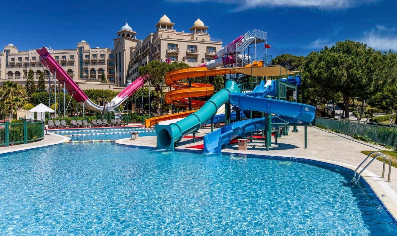 Spice Hotel & Spa Belek Eksteriør bilde Water park at the hotel