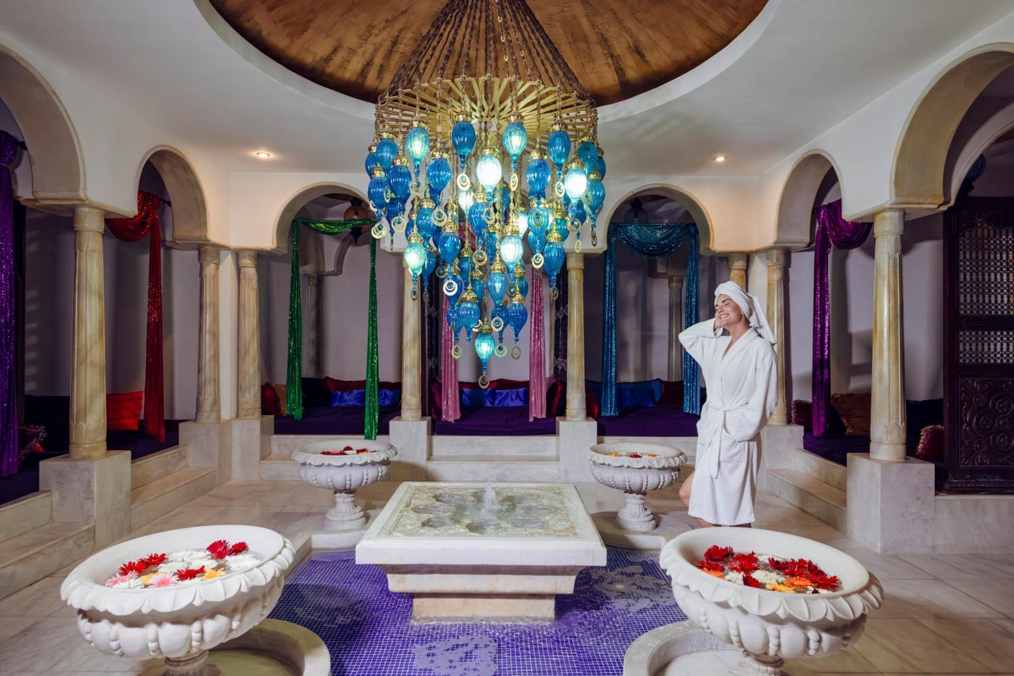 Spice Hotel & Spa Belek Eksteriør bilde Turkish bath